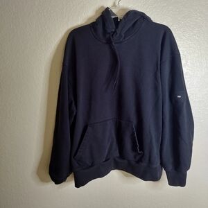 Adidas Y-3 Cotton Hoodie black Unisex Men's Sz L